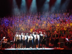 Star Choir med uppbackning